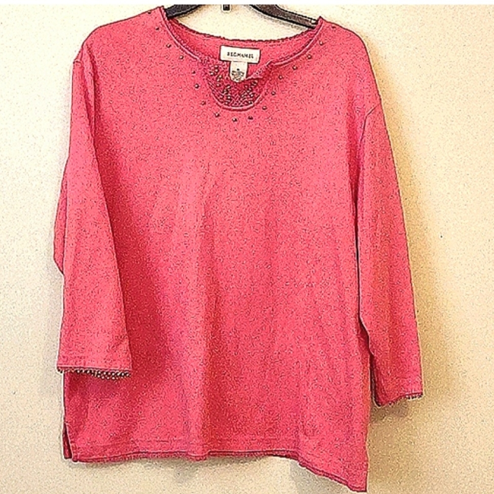 BECHAMEL 3/4 sleeve blouse size XL